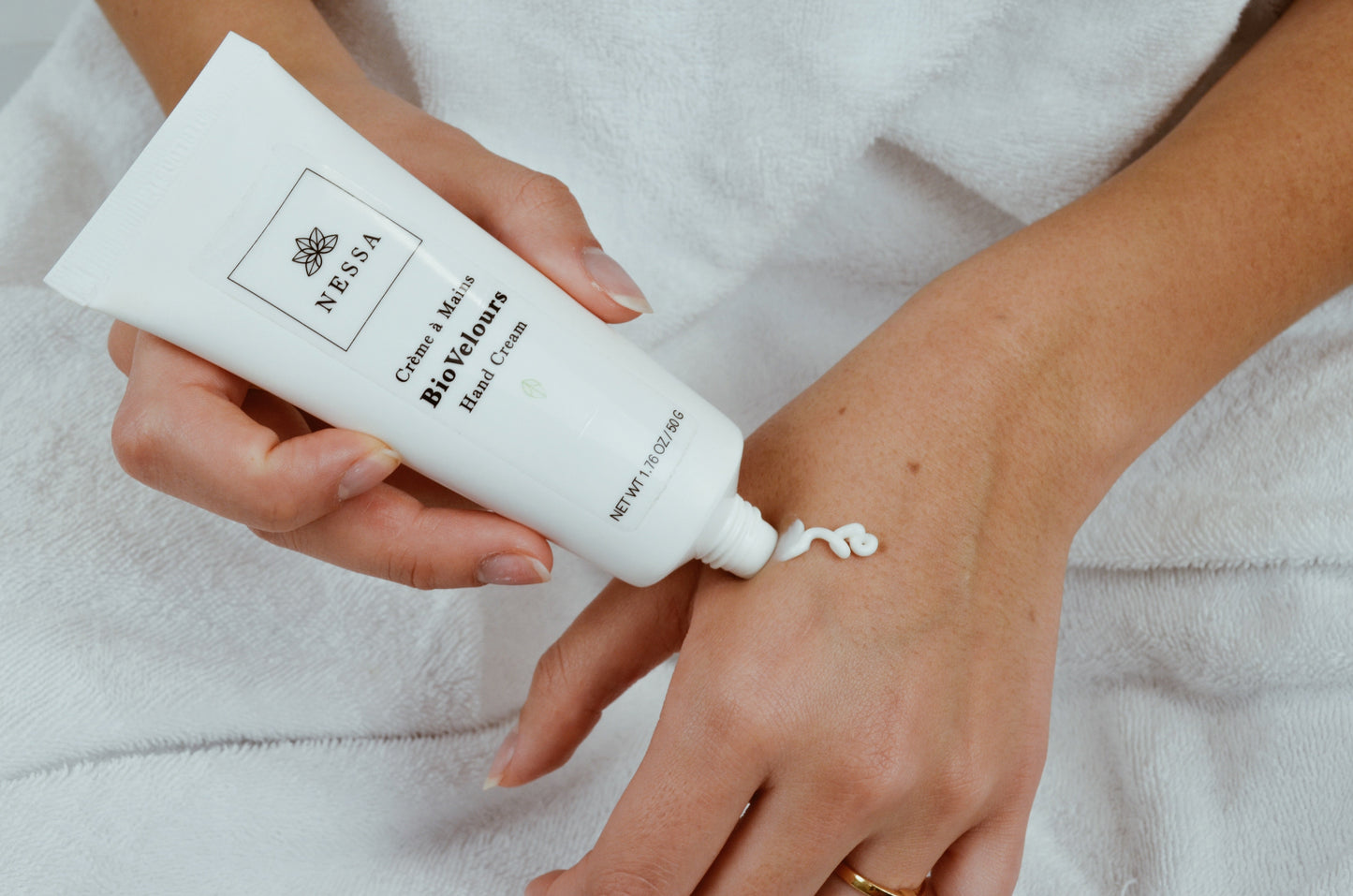 Crème à mains BioVelours - Nessa Cosmétiques